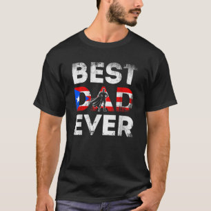 Camiseta Papá puertorriqueño padre héroe