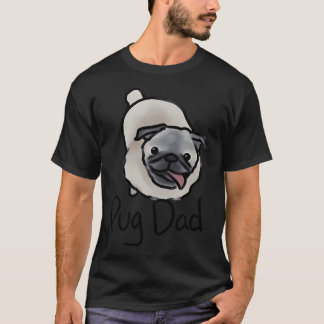 Camiseta Papá Pug