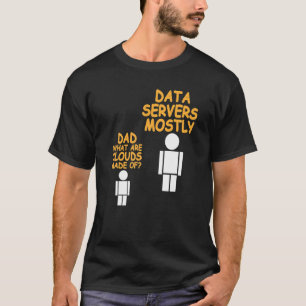 Camiseta Papá Qué Son Las Nubes Hechas Por El Administrador