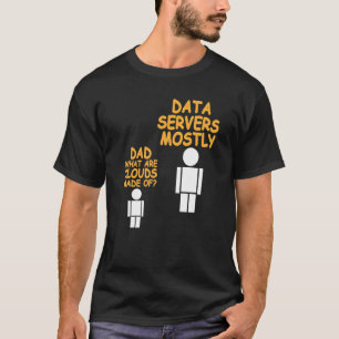 Camiseta Papá Qué Son Las Nubes Hechas Por El Administrador