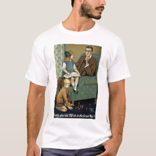 Camiseta ¿Papá qué USTED hizo en la gran guerra?