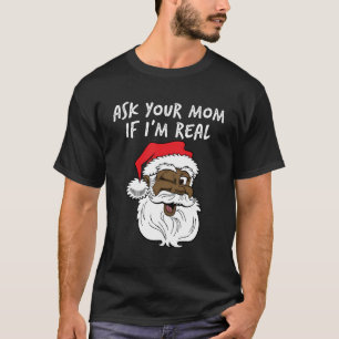 Camiseta Papá Real Pregúntale A Tu Mamá Si Soy Un Verdadero