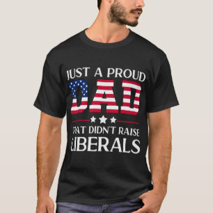 Camiseta Papá republicano anti-liberal es gracioso en Estad