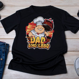 Camiseta Papá Rey de Bbq Grill Ama el Día de los Padres