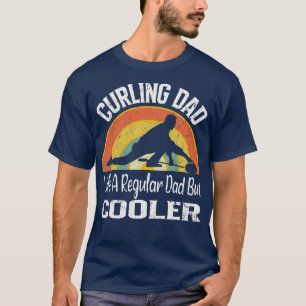 Camiseta Papá rizado como un papá normal pero solo más geni