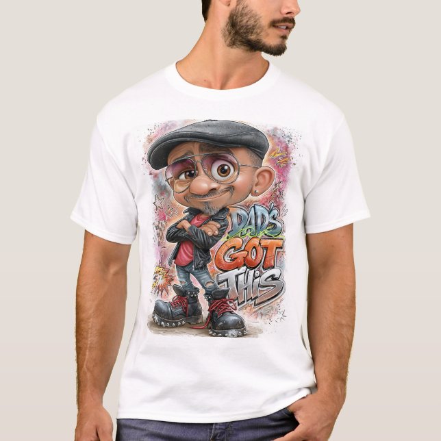 Camiseta Papá Se Encarga De Esto (Anverso)