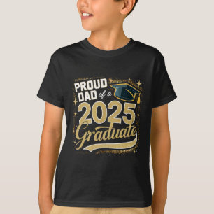 Camiseta Papá Senior 2025 Orgulloso Papá De Un Graduado De 