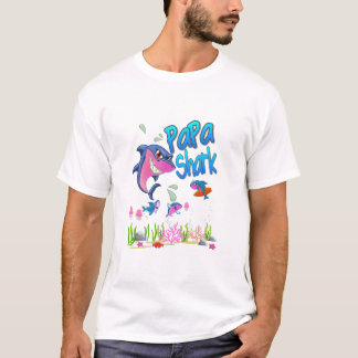 CAMISETA PAPA SHARK HAPPY FAHTERS DAY