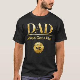 Camiseta PAPÁ — Siempre Tiene un Plan
