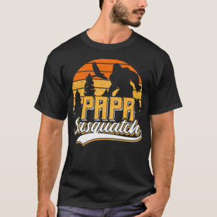 Camiseta Papa Squatch Gracioso papá Regalo del Día de los P