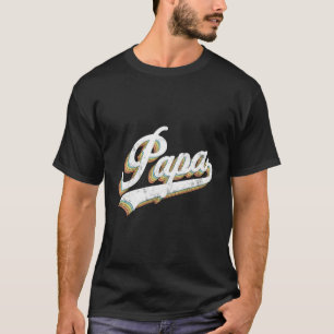 Camiseta Papa Style Fatherâ€™S Day For Papa Grandpa