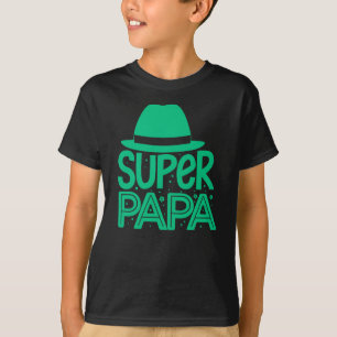 Camiseta Papá superhéroe, papá