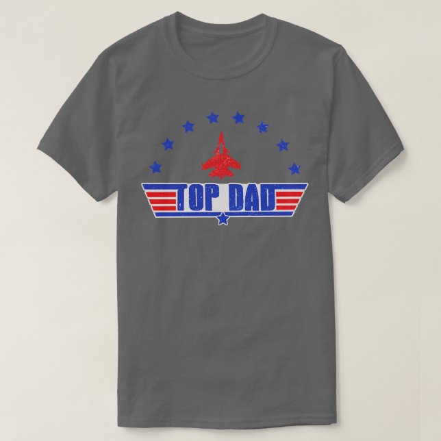 Camiseta Papá superior (Diseño del anverso)