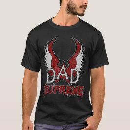 Camiseta Papá Supremo (rojo)