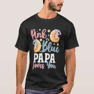 Camiseta Papa te Ama Vaca Dormilona Bebe Sexo Rosa o Azul