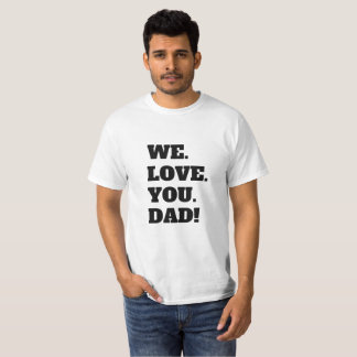 Camiseta Papá (te amo)