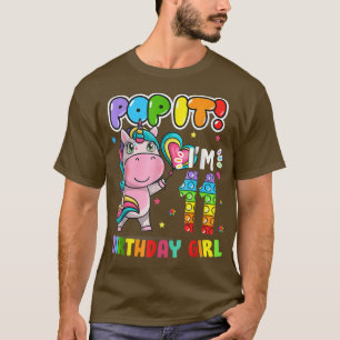 Camiseta Papá, tengo 11 años, 11 años, Chica unicornio