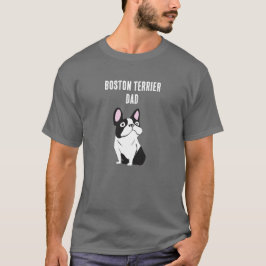 Camiseta Papá Terrier de Boston