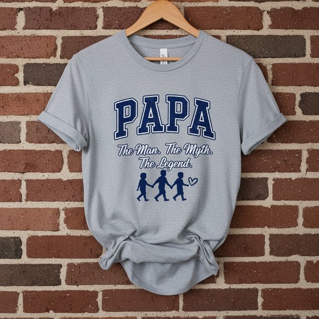 Camiseta Papa The Man The Myth The Legend T-Shirt (Subido por el creador)