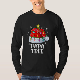 Camiseta Papa Tree Navidades navideños Feliz Navidad Pajama