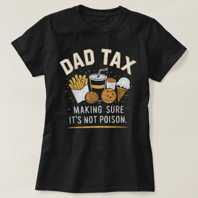 Camiseta Papá Tributo Padres Día Funny Papá Chiste (Diseño del anverso)