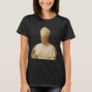 Camiseta Papa Trump Divertido Trump Vaticano Cristiano Retr