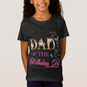 Camiseta Papá Un Primer Primer Primer Cumpleaños Matanza Fa