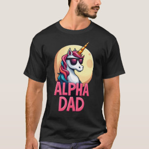 Camiseta Papá Unicornio Divertido Laufey Hombres Día del Pa