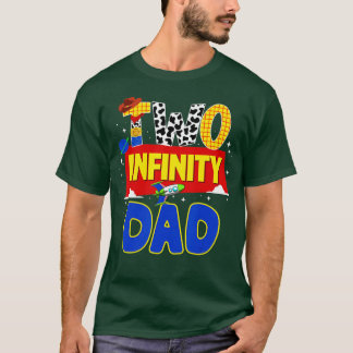 Camiseta Papá Vaquero Dos Infinitos Y Más Allá De La Decora