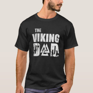 Camiseta Papá vikinés de los hombres - Valknut - Rutas de m
