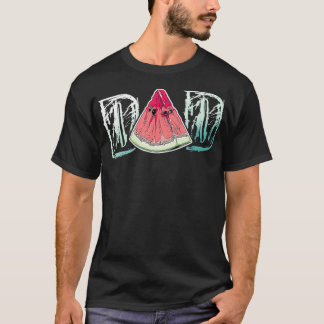 Camiseta Papá Watermelon Fruit Guay Padres Día Regalo de ve