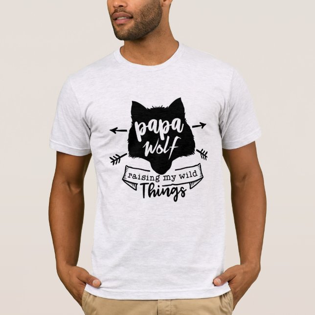 Camiseta Papa Wolf (Anverso)