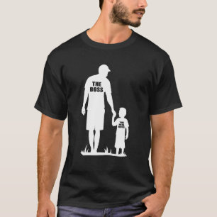 Camiseta Papá Y El Hijo - El Jefe Real 1