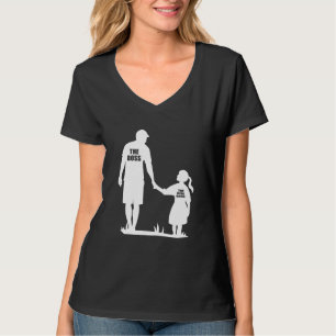 Camiseta Papá Y La Hija El Autor Real