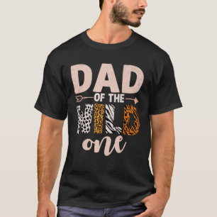 Camiseta Papá Y Mamá De La Familia Chica De Un Cumpleaños S