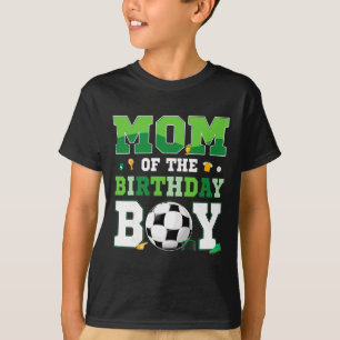 Camiseta Papá y Mamá del niño de cumpleaños Fútbol Cumpleañ