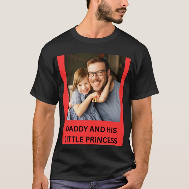 CAMISETA PAPA Y SU PEQUEÑA PRINCESA  (Anverso)
