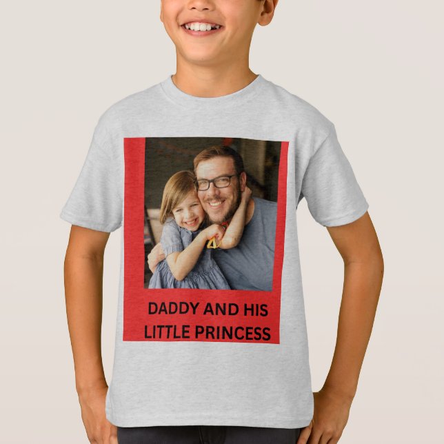 CAMISETA PAPA Y SU PEQUEÑA PRINCESA  (Anverso)