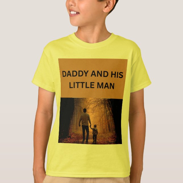 CAMISETA PAPA Y SU PEQUEÑO (Anverso)