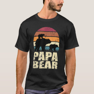 Camiseta Papabear Gemini Bears Camping Family Papa Bear Vin