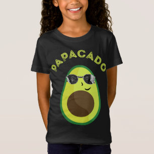 Camiseta Papacado Aguacate Dad Summer Fruit Padre Guacamole