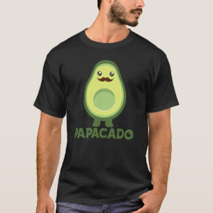 Camiseta Papacado Aguacate Pareja Aguacates Saludable