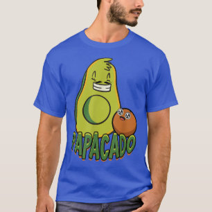 Camiseta Papacado Dad Daddy Planta Basada En Vegetariano Ve