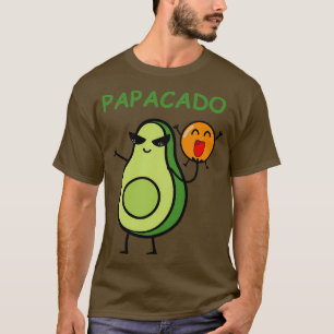 Camiseta Papacado Funny Padre Papá Esposo Aguacado Lover Cu