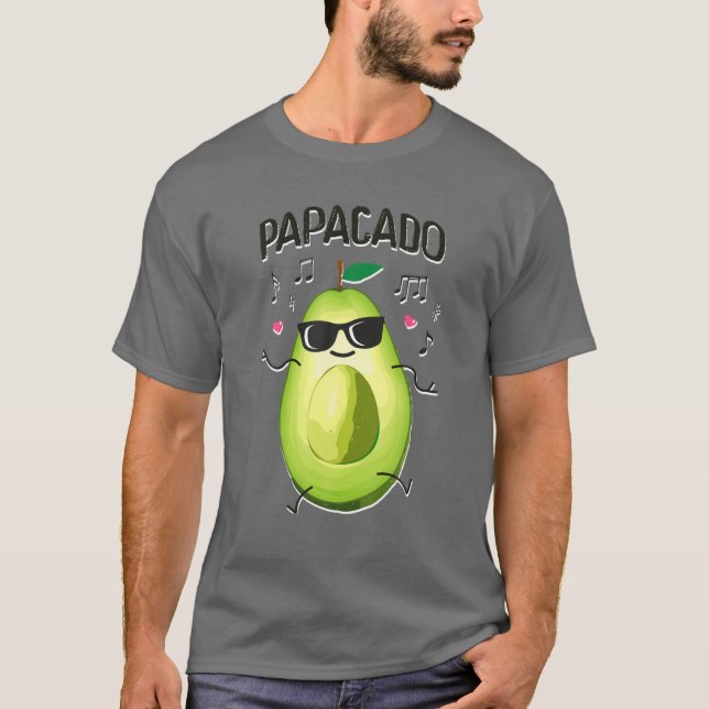 Camiseta Papacado Gracioso Regalo Para Papá Nuevo O Papá An (Anverso)