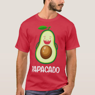 Camiseta Papacado Mustache Aguacados Dad