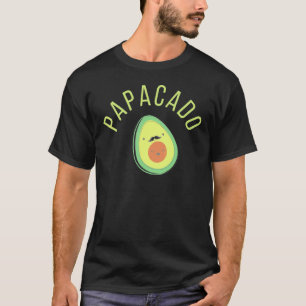 Camiseta Papacado: Un aguacate padre con hijo