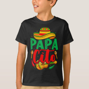 Camiseta Papacito Mamacita Cinco De Mayo Pareja Graciosa