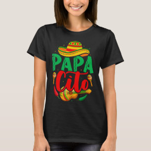 Camiseta Papacito Mamacita Cinco De Mayo Pareja Graciosa