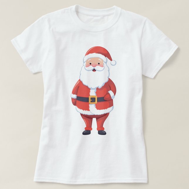 Camiseta papai noel (Diseño del anverso)